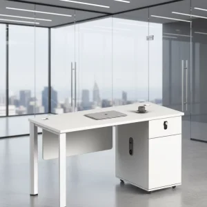 Factory Modern Solid Wood Durable Executive Office Desk Modular Multi Function Portable Workstation Custom Work Desk