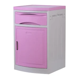 Factory Movable Hospital Plastic ABS Bedside Cabinet with Drawers and 3 Year Warranty