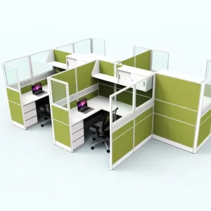 Factory Partition Classic Workstations Aluminum Modern Office Table Staff Desk Modular Workstation Cubicle Table Hospital School