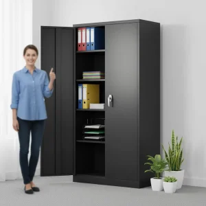 Factory Price 5 Tier Metal Office Filing Cabinet Modern Environmental Powder Coating School Hospital Office Room