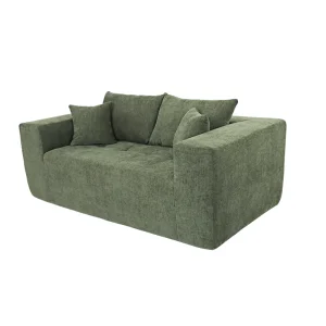 Factory Price Comfortable Deep Seat Plush Sectional Modular Fabric Sofa Modern Villa Apartment Hotel Office Living