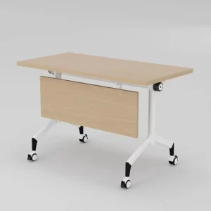 Factory Price Customization School Classroom Office Wooden Training Desk Foldable Flip Top Training Room Table