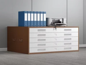 Factory Price Flat File Cabinet Large Capacity Freestanding Durable Modern Design for Workshop Warehouse Home Office Basement
