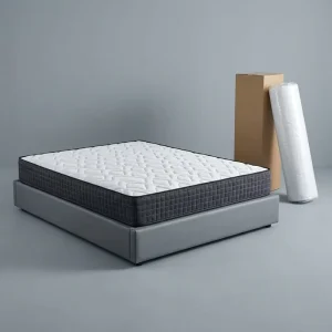 Factory Price High Quality Euro Top Pocket Spring Mattress with Knitted Polyester Fabric Cover for Hotel