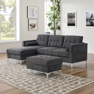 Factory Price Hotel Sofas Modernos Living Room l Shape Sofa Couch Meuble De Salon Reclining Sectional Sofa Beds Home Furniture