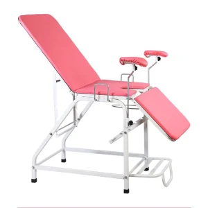 Factory Price Manual Obstetric Bed Stainless Steel Medical Delivery Table Space saving Foldable Gynaecology Chair Hospital Class