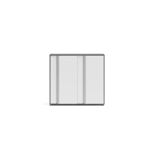 Factory Price Modern Office Furniture 2 Door Wooden File Cabinet Storage Cabinet for Office