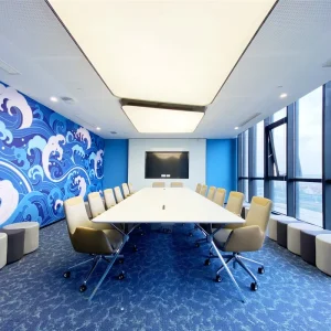 Factory Price Training Conference Room Meeting Table Wooden Study Table OEM Office Table