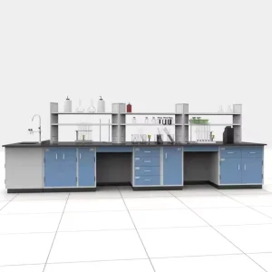 Factory Prices Chemical Lab Workbench Customized Size Laboratory Furniture Bench 1 Set