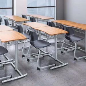 Factory Reliable Quality School Furniture Classroom Primary Student School Table Desk and Chair Set