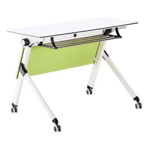 Factory Sale Modern Modular Standing Desk Training Conference Meeting Table for Office Tudy Desk with Bookcase