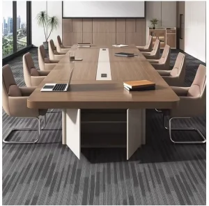 Factory Sales Simple Modern Design Large Conference Room Table Rectangular Conference and Negotiation Table Multi Functional