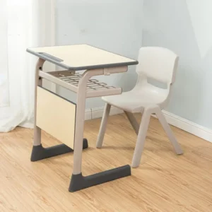 Factory School Furniture Classroom Study Desk Chair Sets Adjustable Height Ergonomic Single Desk