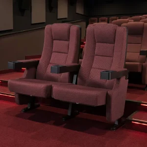 Factory Soft Fabric Recliner Cinema Auditorium Theater Furniture VIP Seats Home School Commercial Use High-Density