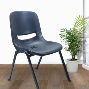 Factory Stackable Plastic Chairs Metal Frame Hospital Chairs Suitable for Conference Rooms and Schools