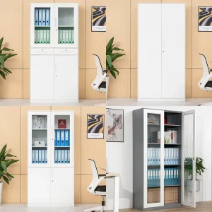 Factory Steel Filing Cabinet 2 Drawer with Lock Office Storage