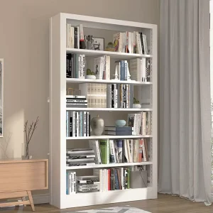Factory Supplier Library Furniture Bookshelf Durable Metal Carton Iron Provided Modern School Library Wooden Furniture T T