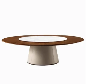 Factory Supply Chinese Factory Luxury Round Dining Table Set with 4 Chairs for Kitchen
