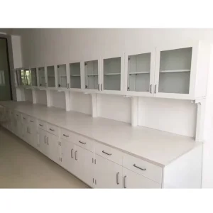 Factory Supply Lab Work Bench Physical Biologic Laboratory Bench Table Customized Adjustable Lab Bench