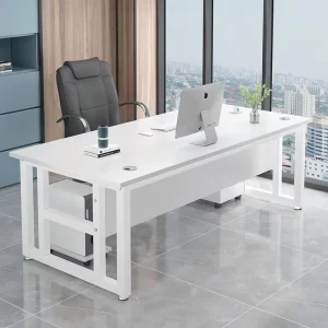Factory Supply Office Furniture Executive Desk Sleek Modern Workstation for Minimalist Workspaces