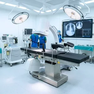 Factory Supply SDSY 1 Type II 4 Motorized Electric Operating Table 304 Stainless Steel Surgical Table for Clinic Hospital