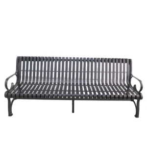 Factory WPC Bench Customized Garden Commercial Seating Outdoor Park Patio Solid Wood Bench