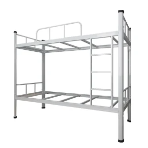 Factory Wholesales Double Bunker Bed Bunk Bed Worker Twin Metal for Adults Bedroom Furniture Carton Canopy Bed Modern