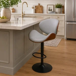Factory direct 360° ergonomic bar stools modern minimalist home bar stools