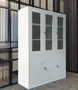 Factory’s Diverse Modern Steel Swing Door Filing Cabinet Adjustable Storage Knock down Outdoor Office School Home Hospital
