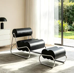 Factory’s In stock Stainless Steel Casual Chair Industrial Style Living Room Chair