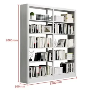 Family Office Furniture Book Almirah Design Steel Shelves Factory Bookshelf Library Books Shelf