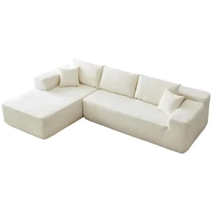 Famous Brand Plc Black Modern Compression Sofa with Memory Foam for Hotel and Bedroom Use