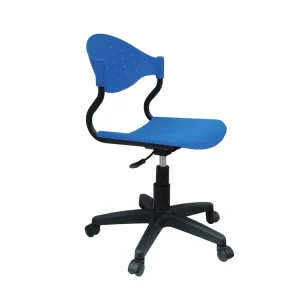 Fashion Rotatable Plastics Chairs Plastic Office Chair Computer Chairs Swivel Desk Chair