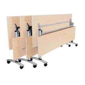 Fashion and Modern Steel Base Folding Training Table Training Table Folding Table with Wheels