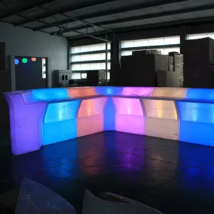 Fashionable Appearance General LED Illuminated Commercial Bar Counters