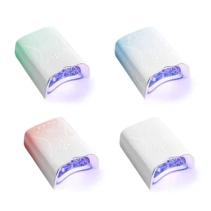 Fast Drying Curing Light 115W 5200mAh Large Capacity Rechargeable Cordless LED UV Nail Lamp for Desk Manicure Pedicure