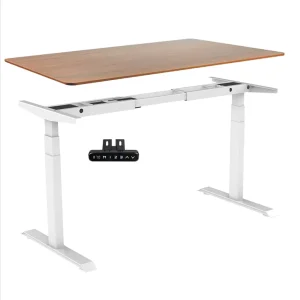 Fast Lifting Height Adjustable Desk Dual Motor Electric Standing Desk Home Office Furniture Sit Stand Computer Desk Smart Table