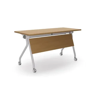 Filding Modern Foldable Wood Storage Training Table