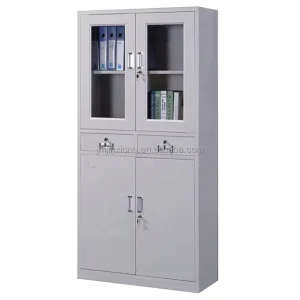 File Filing Storage Cabinet Almirah Steel General Use Office Furniture Various Metal White Home Office Modern