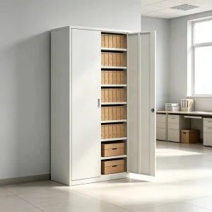 Fireproof and Waterproof Office Gymnasium Finance Room Modern Double door Steel File Storage Cabinet