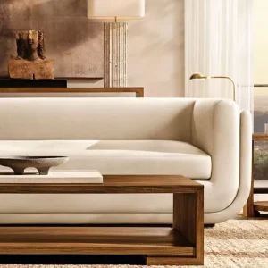 Five star Hotel Lobby Sofa Set Luxury Indoor Furniture for Villa Living Room Comfortable Bed & Lounge Seating Modern