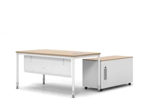 Flexible Angle Adjustment Office Furniture Modern Manager Executive Desk Ergonomic Large Boss Office Work Desk For Office Room
