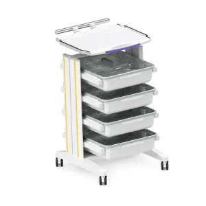 Flexible Endoscope Transfer Cart Hospital Endoscopy Transport Trolley China Manufactuer