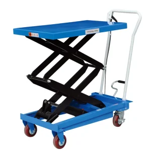 Flexible Mobile Scissor Lift Table Easy Moving Low Noise Wear Resistant Safe Reliable User Friendly Electric Trolley Lifting