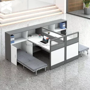 Flexible Office Table Arrangement with Modular Office Desk Office Partitions Workstation Desk for Schools Hospitals Hotels