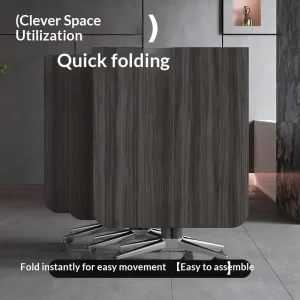 Foldable Mobile Fixed Long Training Meeting Table Splicing Telescopic Multifunctional Folding Desk Melamine Modern Conference
