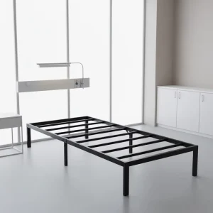 Foldable Modern Hotel School Dormitory Single Bed Twin King Iron Bunk Bed Frame for Boys Adults Workers