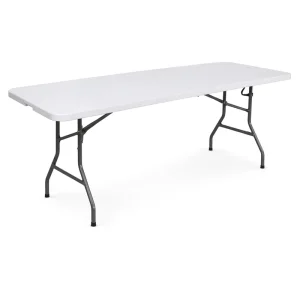 Foldable Plastic Cocktail Table Modern Lightweight Outdoor Dining Banquet Wedding Event Table