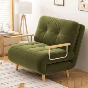 Foldable Sofa Bed Chair Soft Cloud Couches Livingroom Fabric Reclining Chair Chaise Lounge