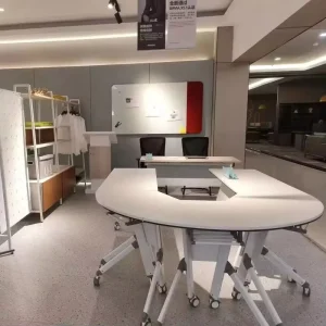 Foldable Training Table for Modern Design for Movable Training Rooms